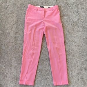 J.Crew Cafe Capri Pink Pants